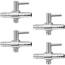 Amazon.co.jp: YFFSFDC 一方コック エアーチューブ用 分岐コック